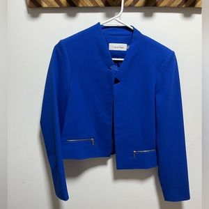 Calvin Klein Blue Work Blazer